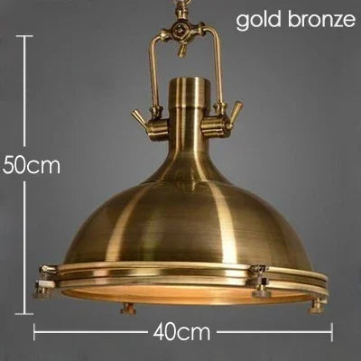 American Retro Industrial Home Decor Chandelier Metal Living Room Loft Kitchen Bar Eye Protection Pendant Lighting Fixtures LED