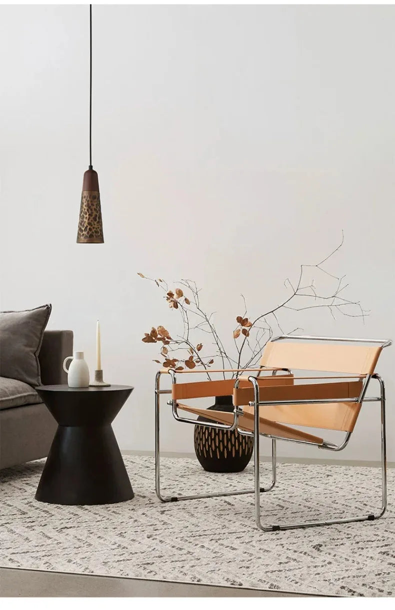 American Vintage Walnut Copper Pendant Light LED E27 Home Decor Loft Kitchen Light Fixtures Dining Room Restaurant Bedside Store