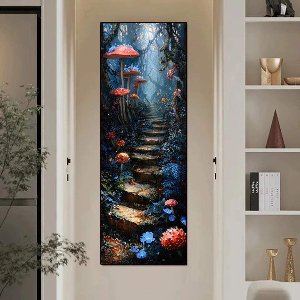 2025 Diamond Embroidery DIY Dream Wonderland Book Diamond Painting Art 5D Square Rhinestone Mosaic Cross Stitch Rose Home Decor