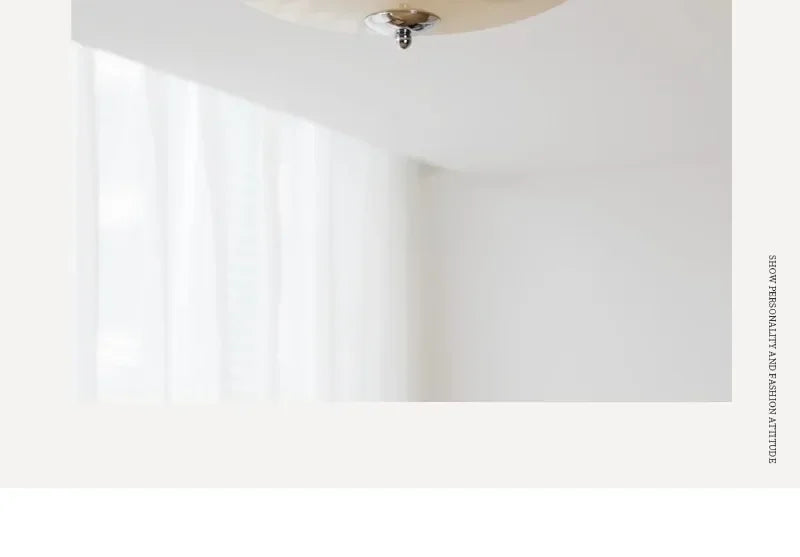 Bauhaus Glass Ceiling Lamps French Style Retro Balcony Bedroom Living Study Room Corridor Porch Home Decor Lighting Fixtures