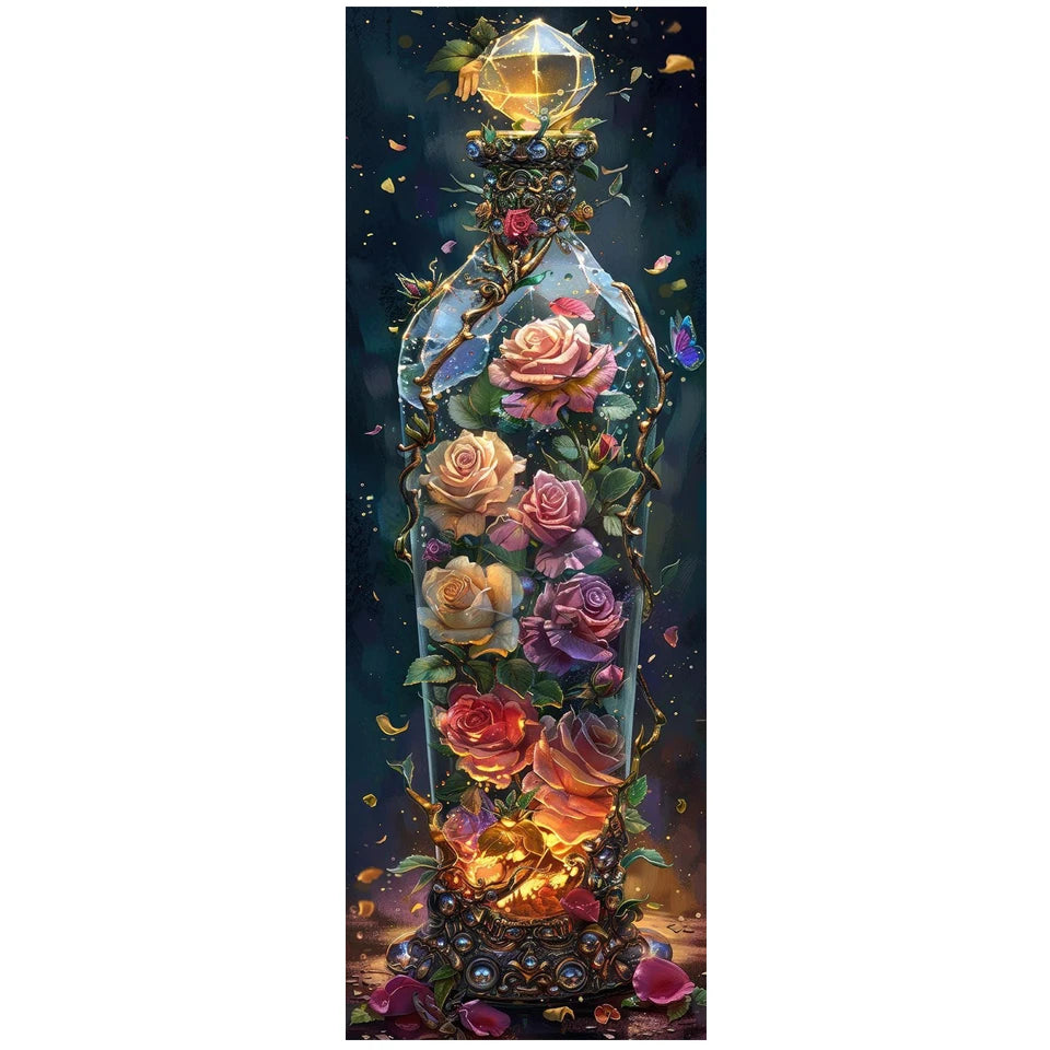2025 Diamond Embroidery DIY Dream Wonderland Book Diamond Painting Art 5D Square Rhinestone Mosaic Cross Stitch Rose Home Decor