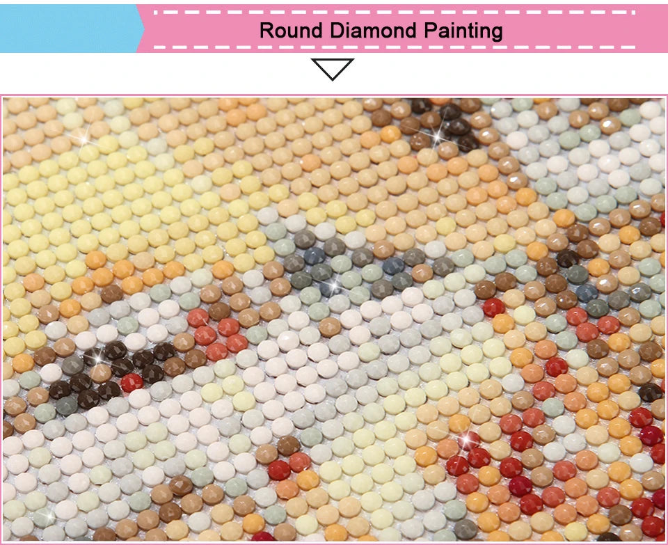 Big Size Diamond Painting 5D Animal World Tiger Elephant Diamond Embroidery Painting DIY Mosaic Gift Home Decor FF2748