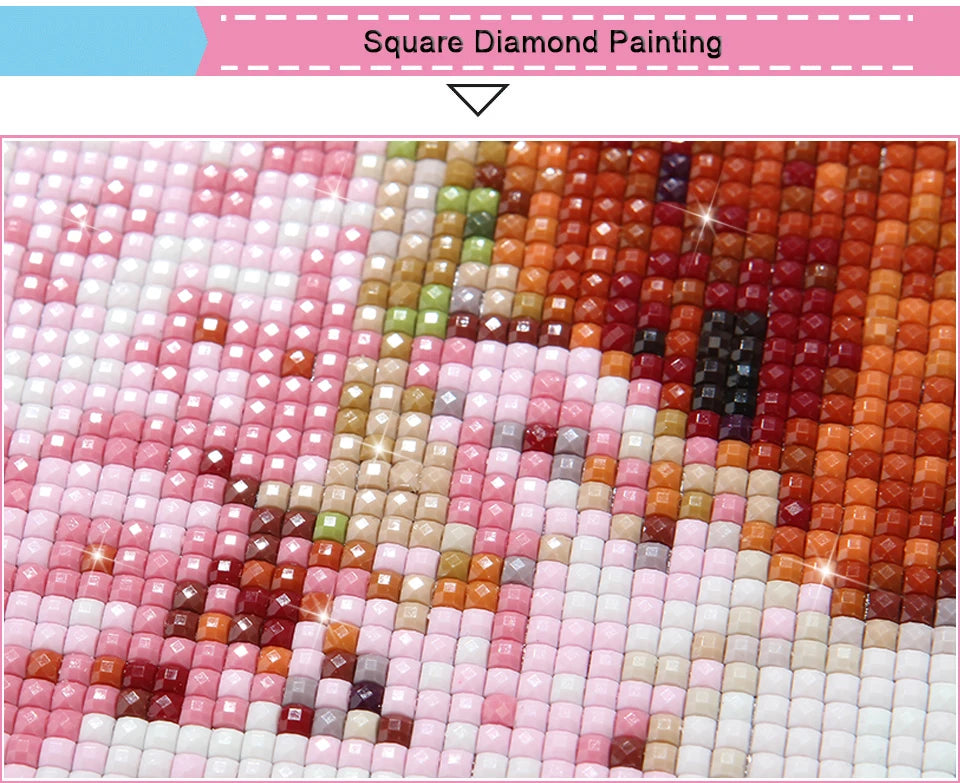 Big Size Diamond Painting 5D Animal World Tiger Elephant Diamond Embroidery Painting DIY Mosaic Gift Home Decor FF2748