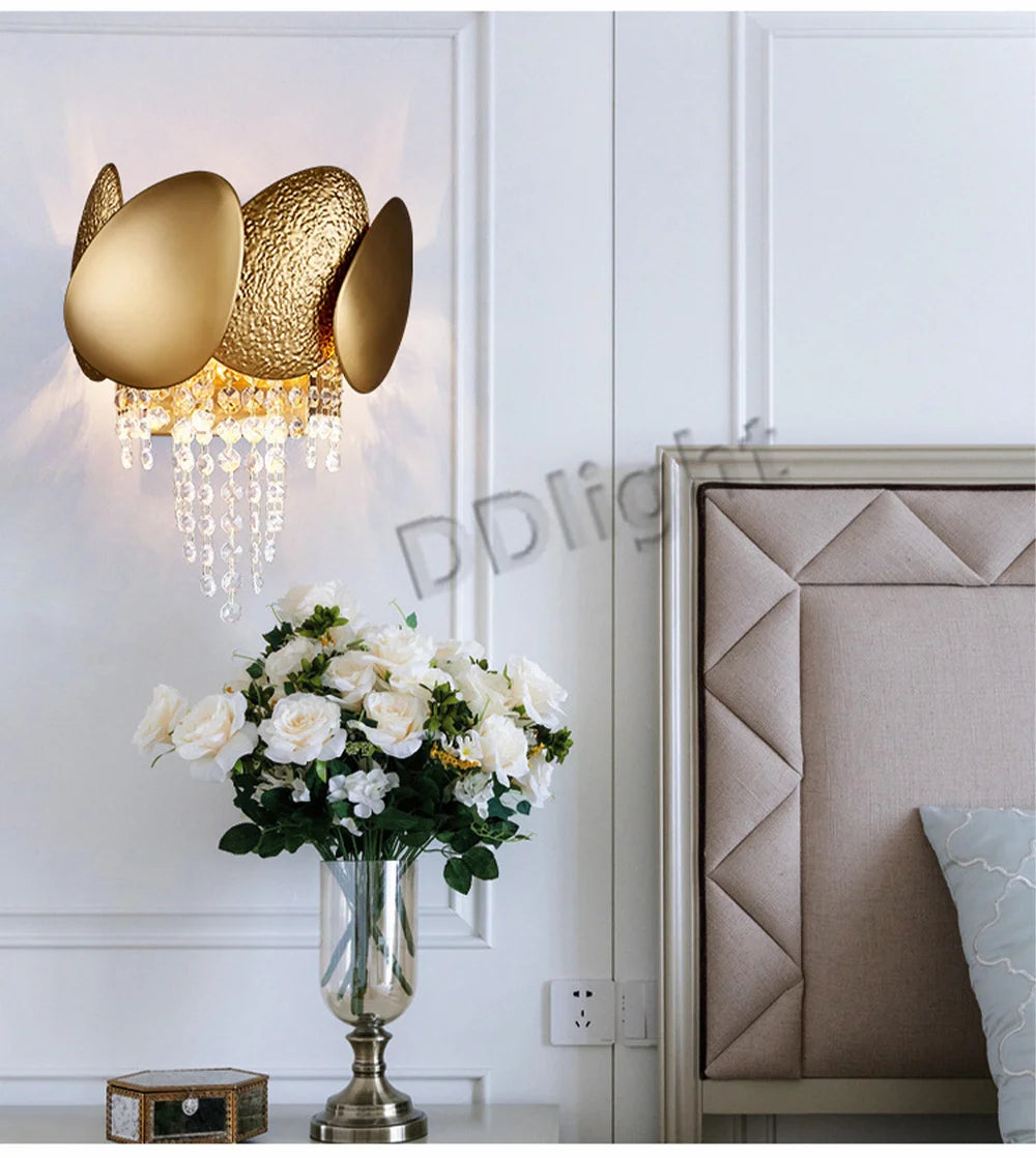Dimmable LED Pendant Light 2023 Lustres Crystal Tassles Ceiling Chandelier Modern Luxury Hanging Lamp Home Decor for Living Room