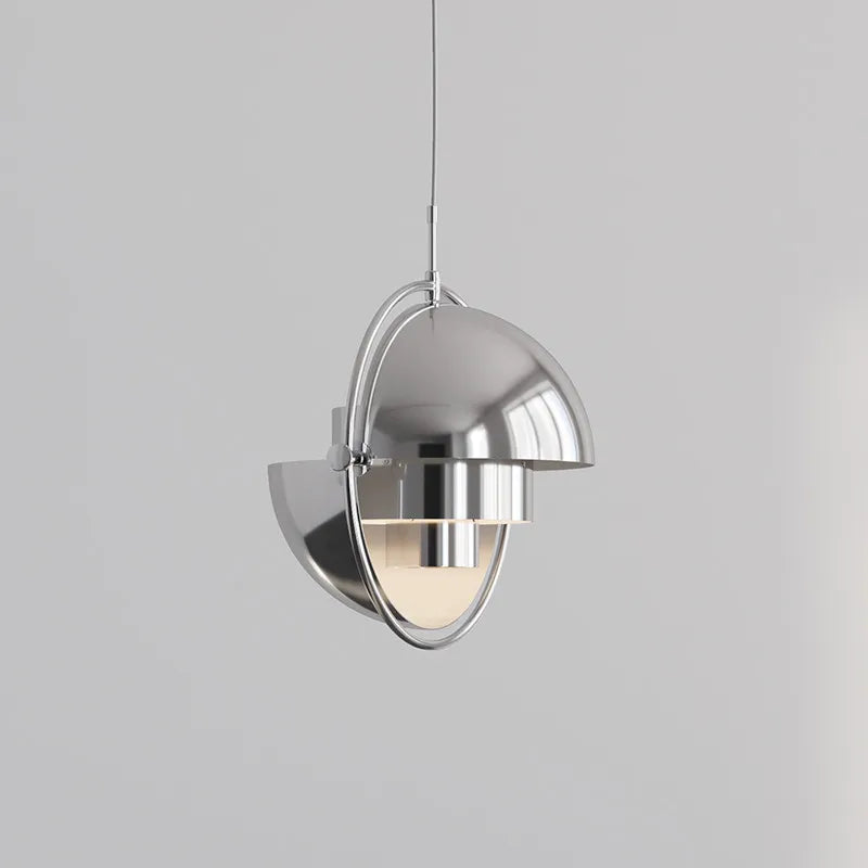 Danish Designer Deformable Iron Pendant Light Gold Hanging Led Lamp for Dining Room Kitchen Light Home Decor Lighting Fixtures