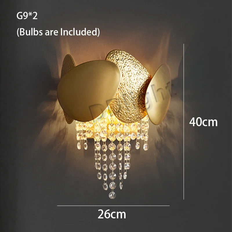 Dimmable LED Pendant Light 2023 Lustres Crystal Tassles Ceiling Chandelier Modern Luxury Hanging Lamp Home Decor for Living Room