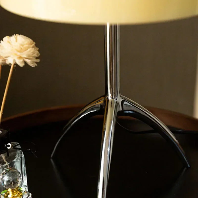 Bauhaus Light Luxury Designer Desk Lamp Reading  LED Table Light Glass Lampshade Home Decor Bedroom Living Room Bedside Lighting