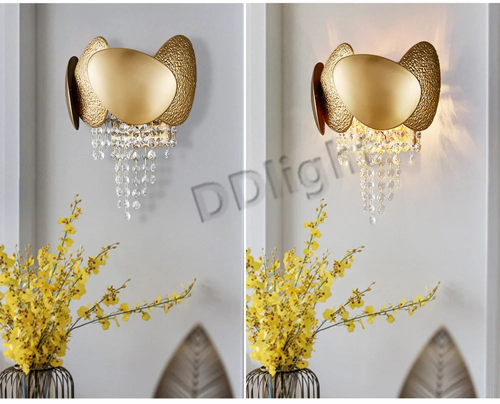 Dimmable LED Pendant Light 2023 Lustres Crystal Tassles Ceiling Chandelier Modern Luxury Hanging Lamp Home Decor for Living Room