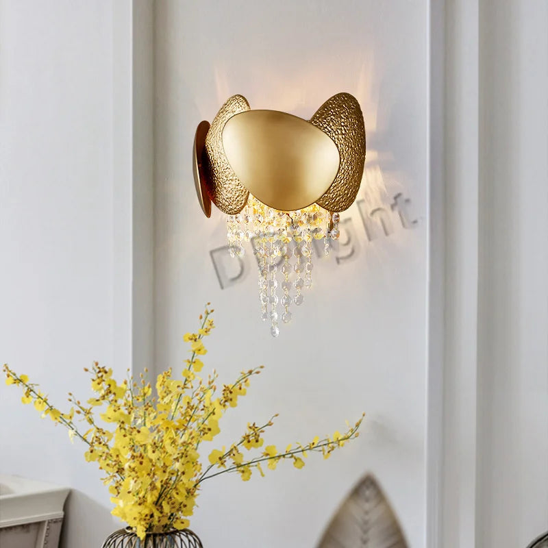 Dimmable LED Pendant Light 2023 Lustres Crystal Tassles Ceiling Chandelier Modern Luxury Hanging Lamp Home Decor for Living Room