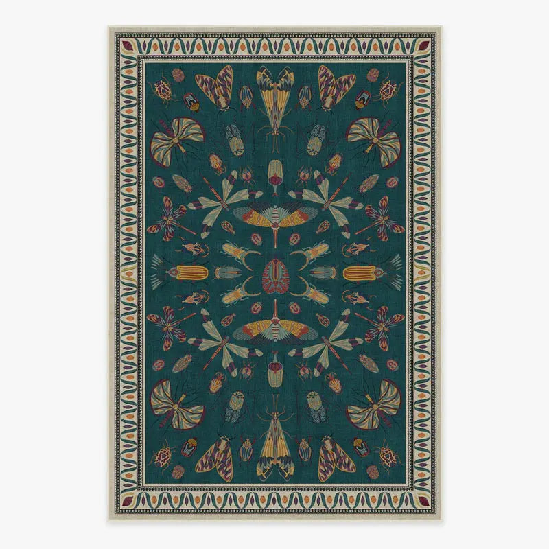 Carpet for Living Room Decoration Vintage Rug Bedroom Soft Machine Washable Non-slip Floor Mat Home Decor Ковер Для Гостиной