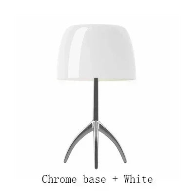 Bauhaus Light Luxury Designer Desk Lamp Reading  LED Table Light Glass Lampshade Home Decor Bedroom Living Room Bedside Lighting